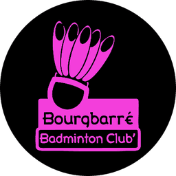 Logo A.l De Bourgbarre Badminton