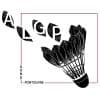 Logo AL Gond Pontouvre badminton