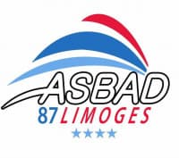 Logo AS BAD 87 LIMOGES
