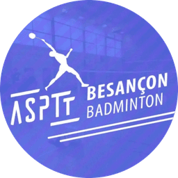 Logo Asptt Badminton Besançon