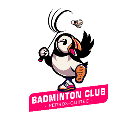 Logo Badminton Club de Perros Guirec