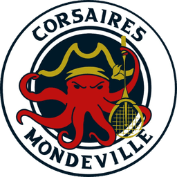 Logo Corsaires de Mondeville Badminton