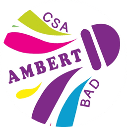 Logo Club Sportif Ambertois Badminton