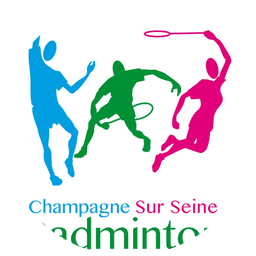 Logo Champagne sur Seine Badminton