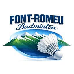 Logo Font Romeu Badminton