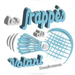 Logo Les Frappés du Volant-Badminton Sombernon