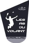 Logo Les As Du Volant Section Badminton