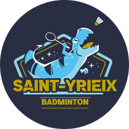 Logo Saint-yrieix Badminton