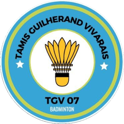 Logo Tamis Guilherandais en Vivarais Badminton