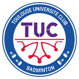 Logo Toulouse Université Club badminton