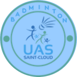 Logo Union Associative et Sportive Badminton