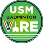 Logo U S M Vire Badminton