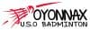 Logo Union Sportive Oyonnax Badminton